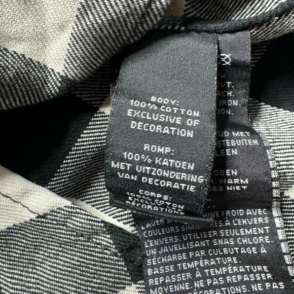 Harley Davidson V Twin Buffalo Check Plaid Button Up - Picture 3 of 6